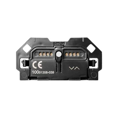 Controlador para persiana enrollable Simon 100 W100-10001358x-039 (mecanismo de 1/2, sin marco de montaje), 127-230 V~, terminales de tornillo.