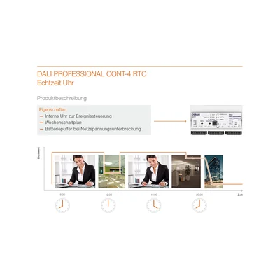 Controlador RTC DALI PROFESSIONAL CONT-4
