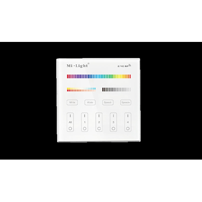 Controlador tira LED NEXTEC n/t 4 ZONAS UNIVERSAL (RGB/RGBW/W+WW) (RF)