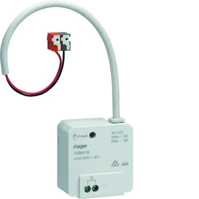 Controller di commutazione KNX e/s a 1 canale, da incasso, 10 A