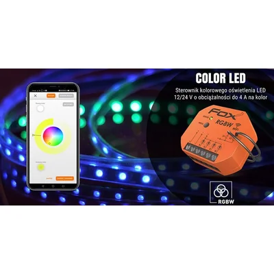 Controller LED WiFi LED RGBW 12 V COLORE