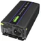 Convertidor de voltaje Qoltec Monolith 2000 MS Wave | 12V a 230V | 1000/2000W | USB