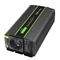 Convertidor de voltaje Qoltec Monolith | 600 W | 1200 W | 12 V a 230 V | Sinusoidal pura