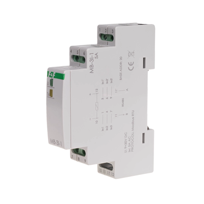 Convertisseur de courant 3F triphasé 15A avec sortie MODBUS RTU pour coopération avec un transformateur de courant