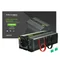 Convertisseur de tension monolithique Qoltec | 600 W | 1200 W | 12 V à 230 V | Courant sinusoïdal pur