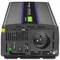Convertitore di tensione Qoltec Monolith 2000 MS Wave | da 12V a 230V | 1000/2000W | USB
