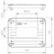 Coperchio T 100 D MSD2A senza prese