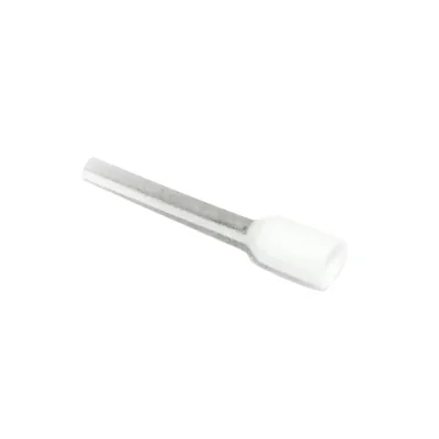 Copper insulated sleeve terminal 0.75mm2 8mm DUI-0.75-8BI white