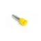 Copper insulated sleeve terminal 6.0mm2 18mm DUI-6.0-18ZO yellow