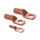 Copper tubular ring terminal 10mm² for M8 screw 10 pcs.