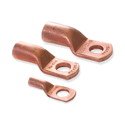Copper tubular ring terminal 70mm² for M10 screw 10 pcs.