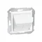 Copripresa RJ45 x2, inclinato, bianco