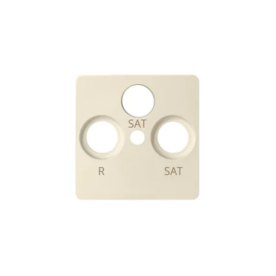 Copripresa RTV-SAT-SAT, beige