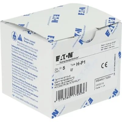 Copriterminali per interruttori sezionatori P1, H-P1