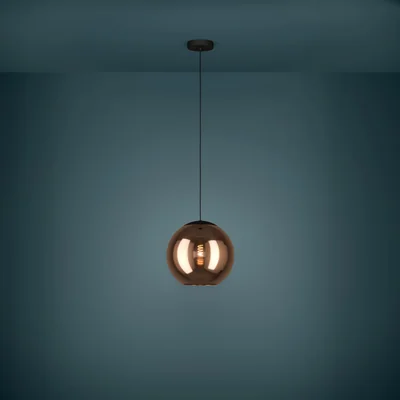 CORDOBA Lampada a sospensione 30cm 40W E27 IP20 rame