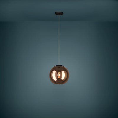 CORDOBA Pendant lamp 30cm 40W E27 IP20 copper