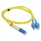 Cordon de brassage SM LC-SC duplex 9/125 2,0 m ALANTEC