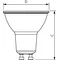 Corepro LEDspot 550lm GU10 3000K LED bulb