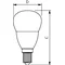 CorePro luster ND 5-40W E14 LED bulb