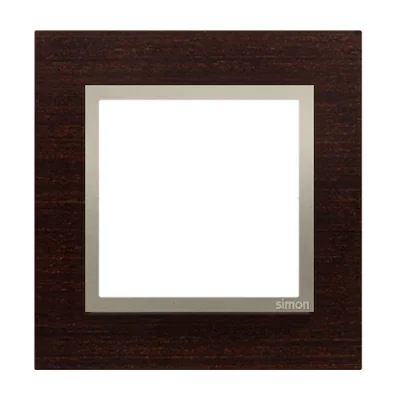 Cornice 1 piega Legno Naturale ORO WENGE IP20/IP44
