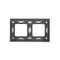 Cornice 2 ante Nature-Glass SILVER MIST IP20/IP44