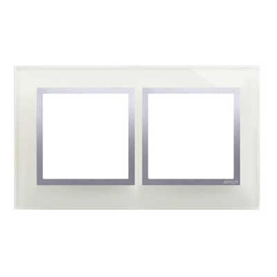 Cornice 2 ante Nature-Glass SILVER MIST IP20/IP44