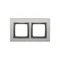 Cornice 2 ante Nature-Glass STORM CLOUD IP20/IP44