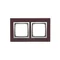 Cornice 2 ante Nature-Glass TEMPTATING PRUGNA IP20/IP44