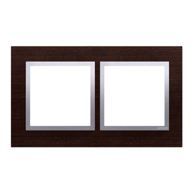 Cornice 2 ante Nature-Wood ARGENTO WENGE IP20/IP44