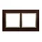 Cornice 2 ante Nature-Wood ORO WENGE IP20/IP44