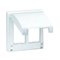 Cornice 2 moduli per scatola SBM250 con coperchio, 4x K45, bianco puro