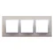 Cornice 3 ante Nature-Metal SATINATA LUCIDO IP20/IP44