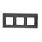 Cornice 3 ante Nature-Wood ORO WENGE IP20/IP44