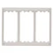 Cornice 3 moduli, bianco puro