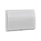 Cornice 3 moduli per scatola SBM350 con coperchio, 6x K45, bianco puro