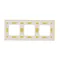 Cornice 3 volte Nature-Glass LIME SORBET IP20/IP44