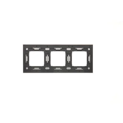 Cornice 3 volte Nature-Glass STORM CLOUD IP20/IP44