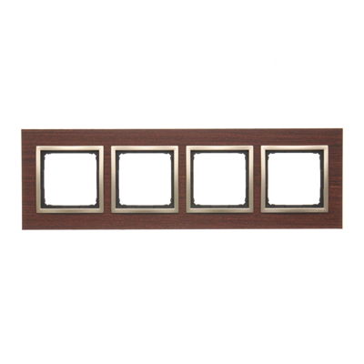 Cornice 4 ante Nature-Wood NOCE DORATO IP20/IP44