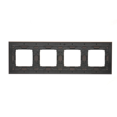 Cornice 4 ante Nature-Wood ORO WENGE IP20/IP44