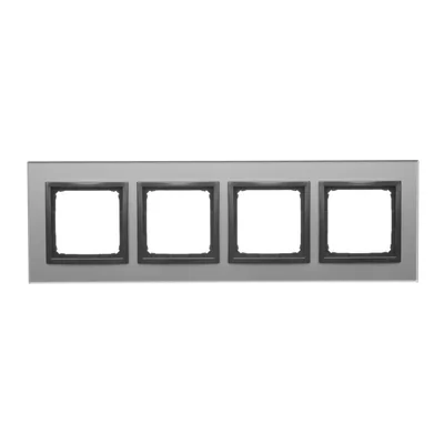 Cornice 4 volte Nature-Glass STORM CLOUD IP20/IP44