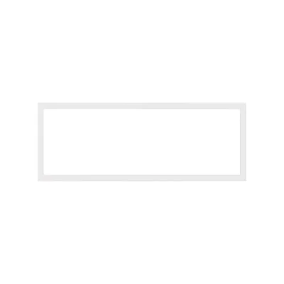 Cornice a matrice pieghevole Simon 100 W100-10000630x-230; bianco opaco