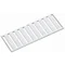 Cornice con segnapunti 20xL1 L2 L3 NPE 5 pz.