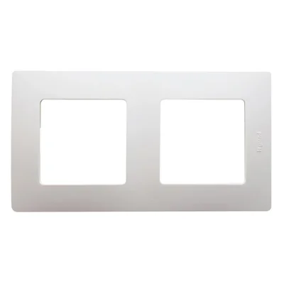 Cornice doppia, colore panna