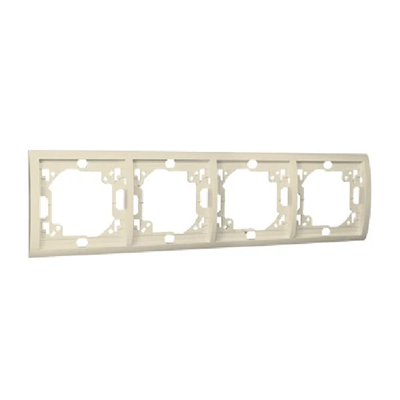Cornice orizzontale 4 volte, beige
