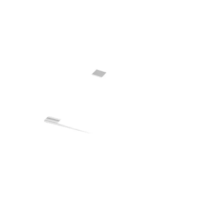 CORNICE PER MONTAGGIO A SUPERFICIE DI PANNELLI LED 30x60cm (TIPICI KING, PRINCE, INNOVO), BIANCA