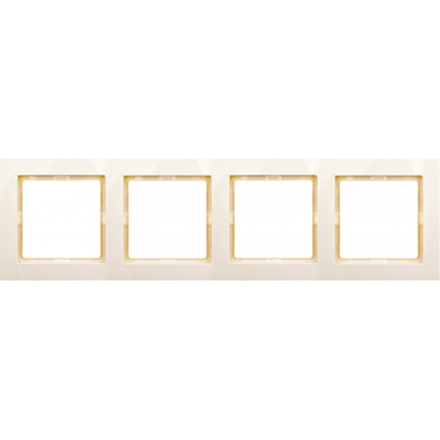 Cornice quadrupla panna, Fiorena