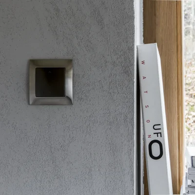 Cornice universale 1 via per scatole da cartongesso IP20/IP44 argento (metallizzato)