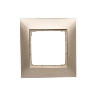 Cornice universale 1 via per scatole da cartongesso IP20/IP44 oro (metallizzato)