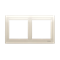 Cornice universale 2 volte IP20 / IP44, crema