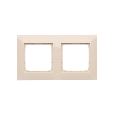 Cornice universale 2 volte IP20 / IP44, crema